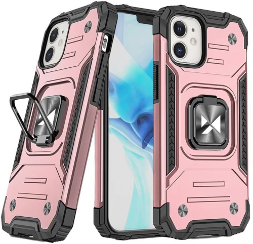 Ring Armor Case Kickstand iPhone 11 Ροζ