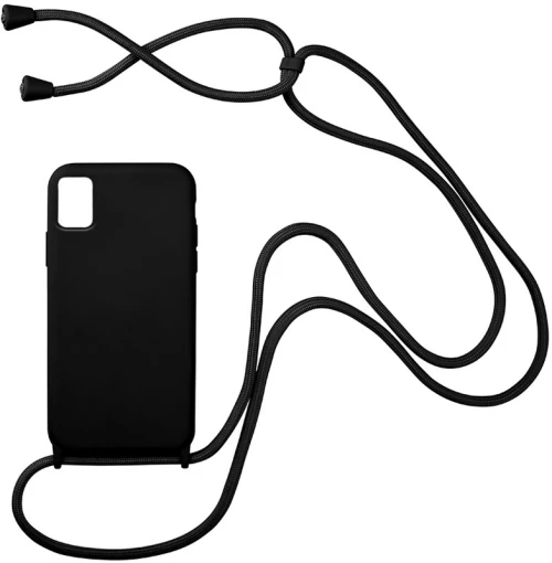 Technovo Silicone Case Lace Xiaomi Redmi 9C Μαύρη