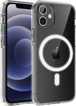 Θήκη Προστασίας Σιλικόνης Clear Case Με Magsafe iPhone 11