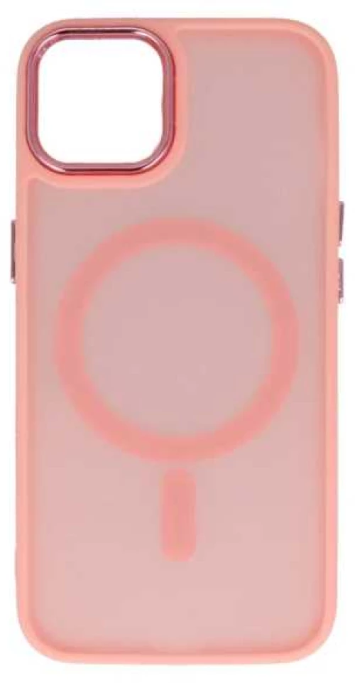 Θήκη Προστασίας Σιλικόνης Με Magsafe iPhone 12 Pro Max Ροζ