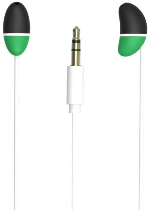 Allocacoc EarBeans Ακουστικά Ψείρες Σε Σχήμα Φασολιού Kelly Green 10468GN/EBNAUX