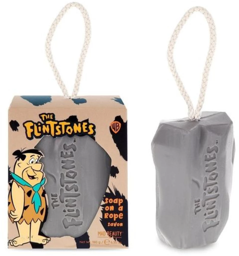 Mad Beauty Flintstones Μπάρα Σαπουνιού Fred Soap On A Rope 99588