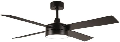 Estia Ανεμιστήρας Οροφής Φ132cm AC70w Με Φως LED 3CCT Και Τηλεχειρισμό Zephyrus Μαύρο-Γκρι 06-21214