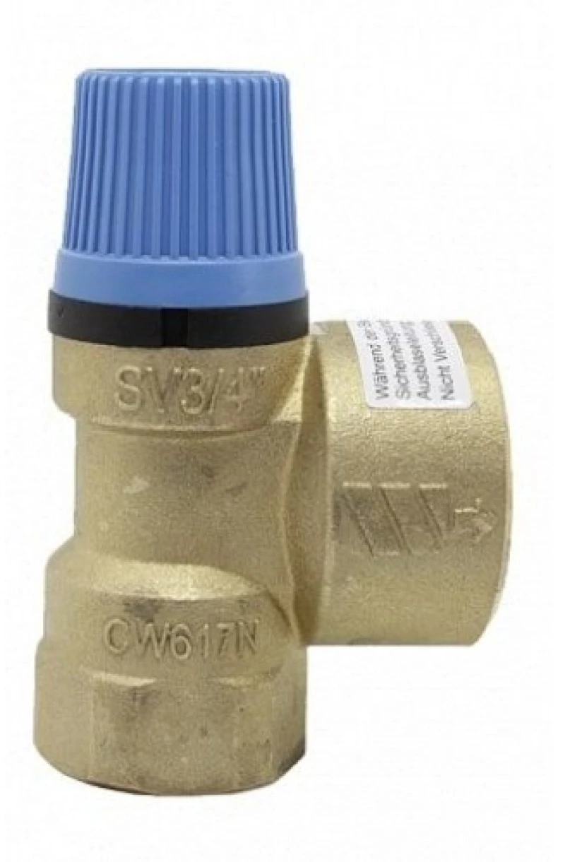 Βαλβίδα ασφαλείας ηλιακού θερμοσίφωνα WATTS 8 bar 1/2''x3/4''