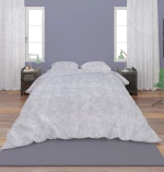 Σεντόνι Μονό (160x240) Premium Shadow 621 Light Grey βαμβακερό DimCol