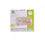 Κουκλόσπιτο Ξύλινο με Έπιπλα Fold & Go Moni Ecotoys 3800146221492