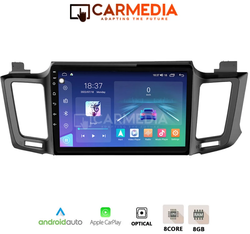 CARMEDIA CM810-13 TABLET 10'' OEM TOYOTA RAV 4 2013-2019