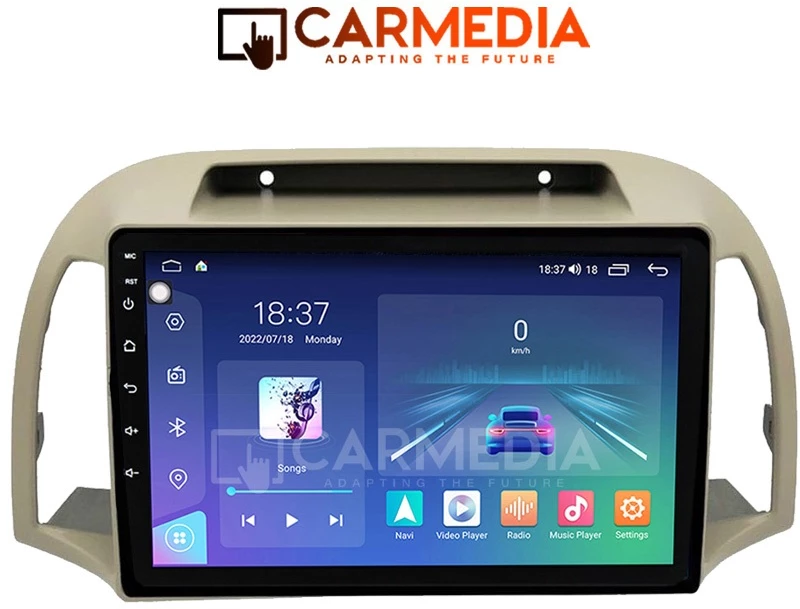 CARMEDIA CM2089-13 TABLET 9'' OEM NISSAN MICRA K12 2002-2010