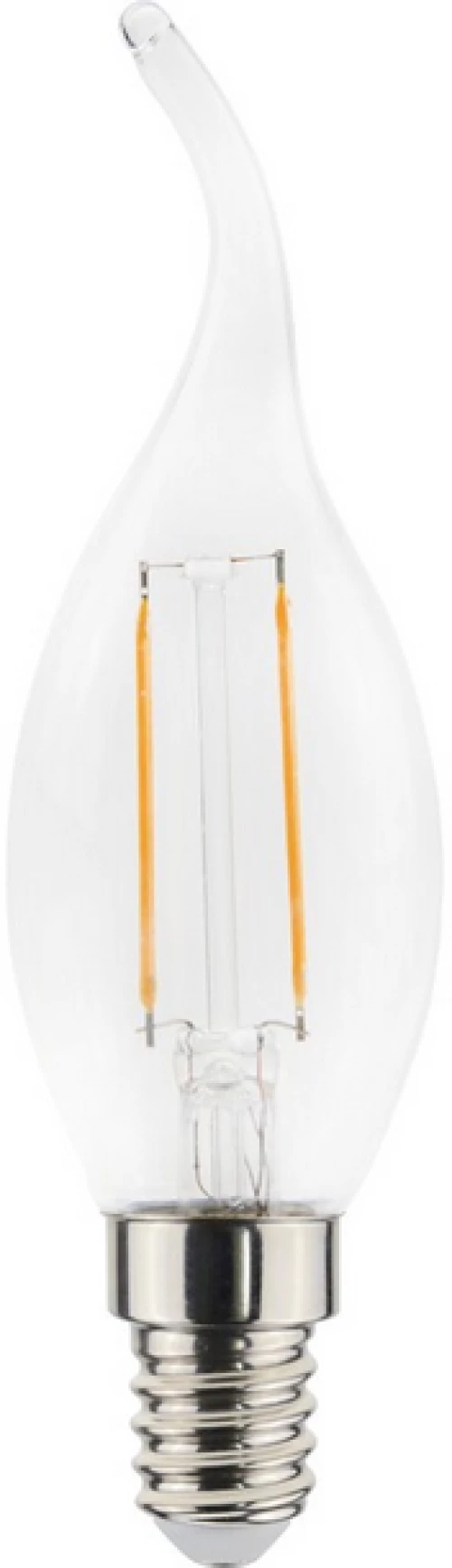Λάμπα LED Filament φλόγα - Ε14 - 2W - 431497