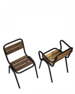 Texas Chair - Μέταλλο - 48x45x82 cm