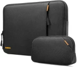 Tomtoc Recycled Sleeve - Σετ Θήκη Versatile A13 για MacBook Pro 16" και Accessory Pouch Θήκη για Αξεσουάρ - Black (A13-E11D)