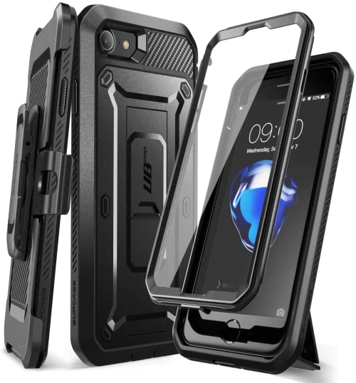 Supcase Ανθεκτική Θήκη Unicorn Beetle Pro - Apple iPhone SE 2022 / 2020 / 8 / 7 - Black (843439117402)