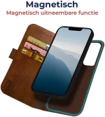 Rosso Element 2 in 1 - PU Θήκη Πορτοφόλι Apple iPhone 14 Plus - Brown (8719246369568)