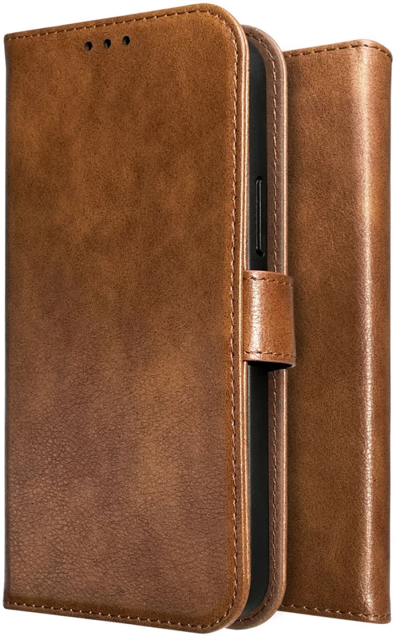 Rosso Element 2 in 1 - PU Θήκη Πορτοφόλι Apple iPhone 14 Plus - Brown (8719246369568)