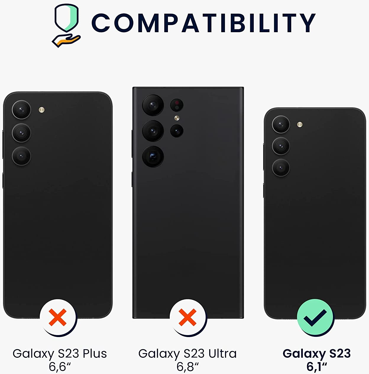 KWmobile Soft Flexible Rubber Cover - Θήκη Σιλικόνης Samsung Galaxy S23 - White Matte (60273.48)