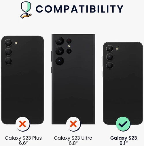 KWmobile Soft Flexible Rubber Cover - Θήκη Σιλικόνης Samsung Galaxy S23 - White Matte (60273.48)