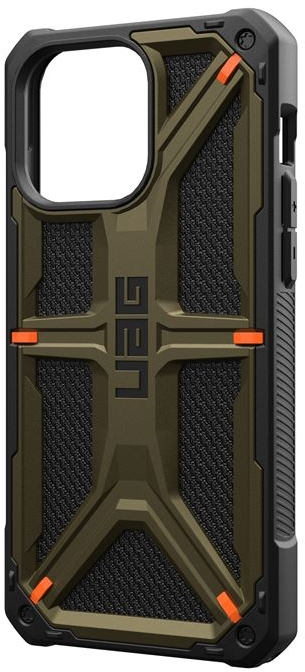 UAG Monarch - Ανθεκτική Θήκη Apple iPhone 15 Pro Max - Kevlar Elemental Green (11429811397B)