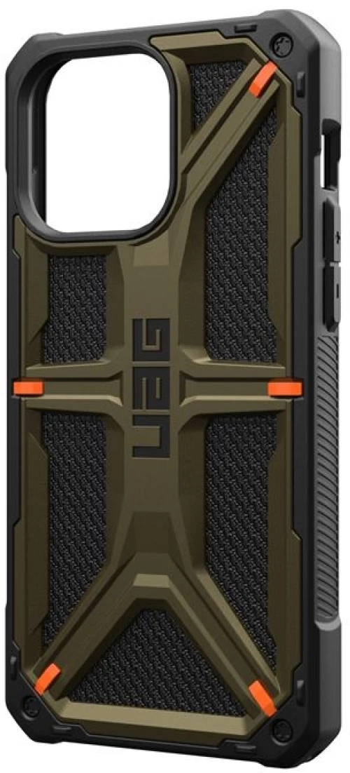 UAG Monarch - Ανθεκτική Θήκη Apple iPhone 15 Pro Max - Kevlar Elemental Green (11429811397B)