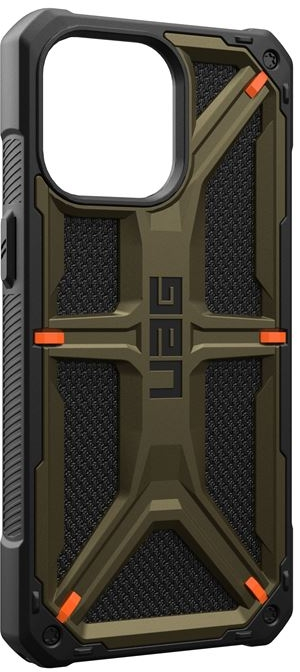 UAG Monarch - Ανθεκτική Θήκη Apple iPhone 15 Pro Max - Kevlar Elemental Green (11429811397B)