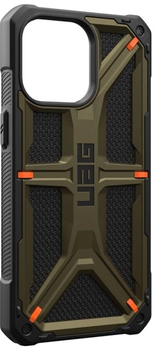 UAG Monarch - Ανθεκτική Θήκη Apple iPhone 15 Pro Max - Kevlar Elemental Green (11429811397B)
