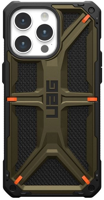 UAG Monarch - Ανθεκτική Θήκη Apple iPhone 15 Pro Max - Kevlar Elemental Green (11429811397B)