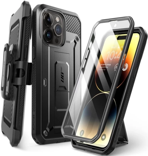 Supcase Ανθεκτική Θήκη Unicorn Beetle Pro - Apple iPhone 15 Pro Max - Black (843439137035)