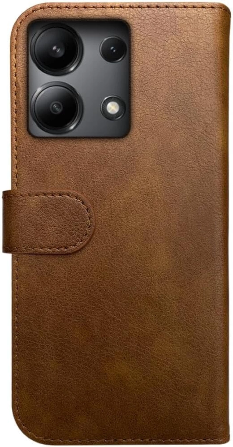 PU Θήκη Πορτοφόλι - Xiaomi Redmi Note 13 5G - Rosso Element - Brown (8719246433849)