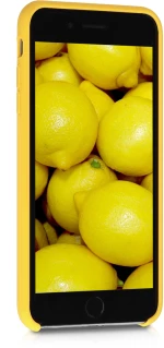 KW Θήκη Σιλικόνης Apple iPhone 6 Plus / 6S Plus - Soft Flexible Rubber Protective Cover - Honey Yellow (40841.143)