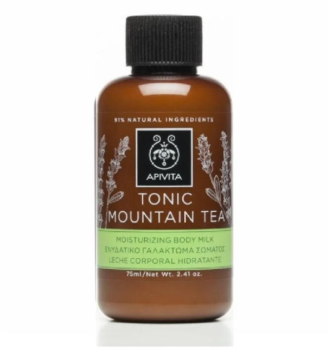 APIVITA mini γαλάκτωμα σώματος mountain tea 75ml