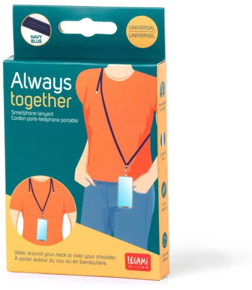 LEGAMI ALWAYS TOGETHER - ΚΟΡΔΟΝΙ ΓΙΑ SMARTPHONE - ΜΠΛΕ NAVY (#PHL0004)
