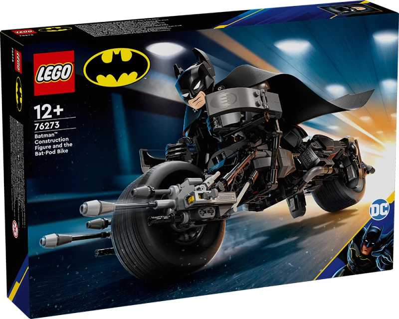 LEGO® DC BATMAN™ ΦΙΓΟΥΡΑ ΚΑΤΑΣΚΕΥΗΣ ΜΠΑΤΜΑΝ ΚΑΙ Η ΜΗΧΑΝΗ BAT-POD (#76273)