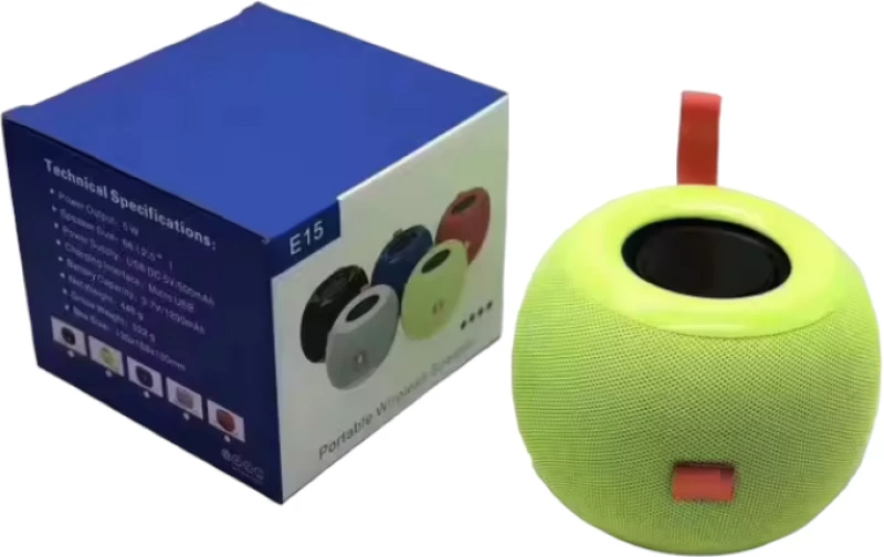 Ασύρματο ηχείο Bluetooth - KMS-E15 - 886298 - Yellow