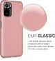 KWmobile Θήκη Σιλικόνης Xiaomi Redmi Note 10 / Note 10S - Metallic Rose Gold (54542.31)
