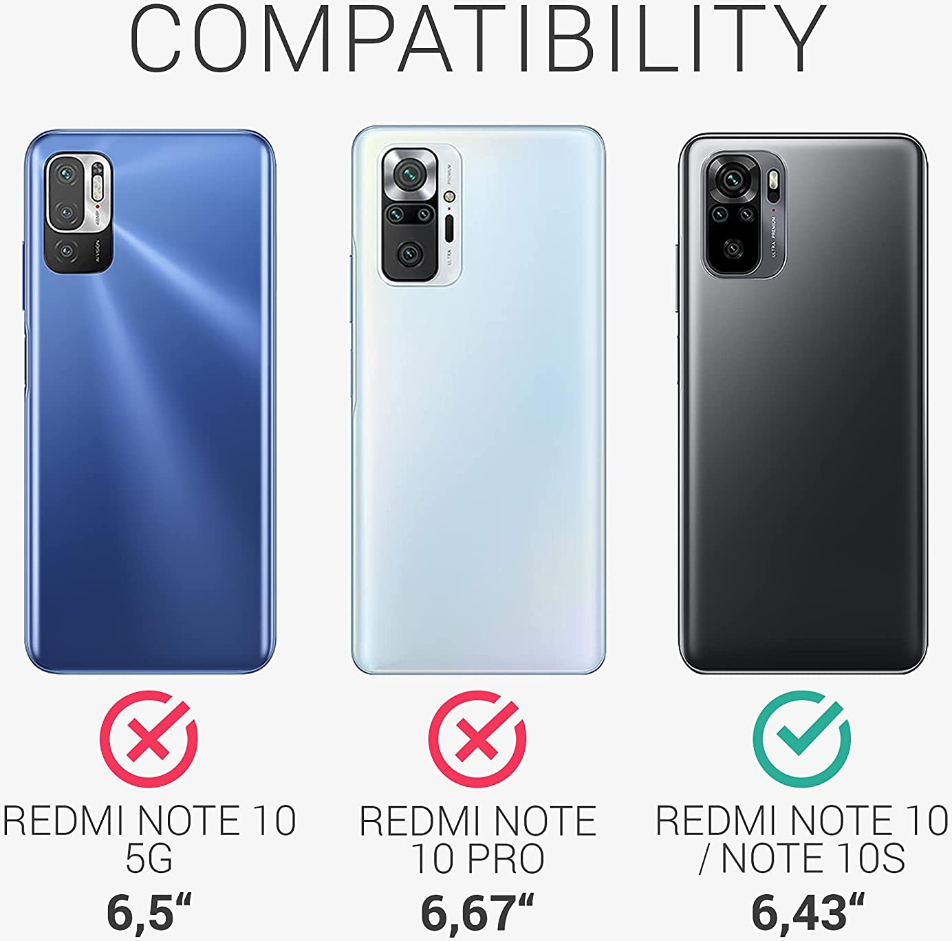 KWmobile Θήκη Σιλικόνης Xiaomi Redmi Note 10 / Note 10S - Metallic Rose Gold (54542.31)