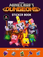 Minecraft Dungeons Sticker Book pb