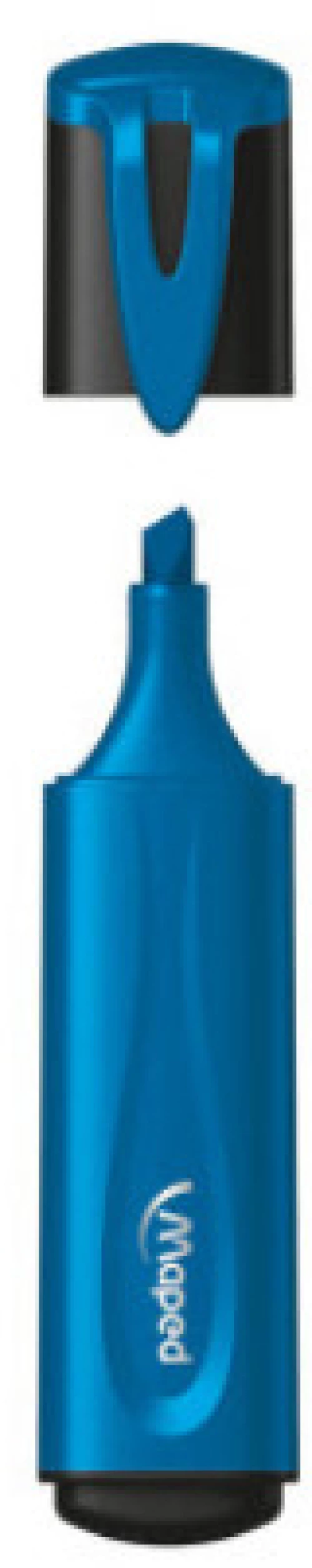 Μαρκαδόρος Υπογράμμισης Maped Glitter Metal Blue 742031