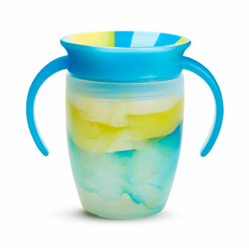 Εκπαιδευτικό κύπελλο Miracle 360 Trainer Cup Munchkin 207ml 6m+ Tropical Swirl 90317