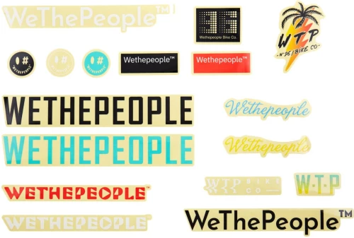 WETHEPEOPLE BRAND STICKER