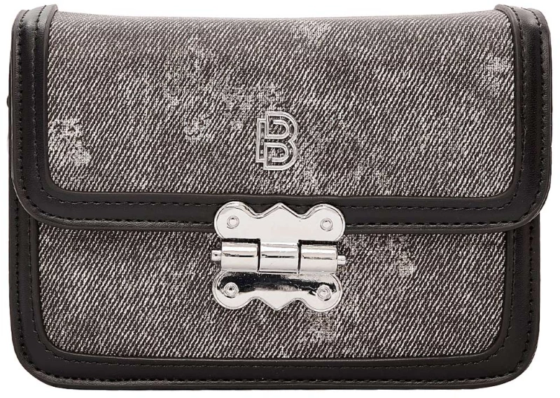 Τσάντα χιαστί SW8947 - Μαύρο Bag to Bag