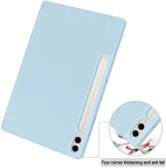 Techsuit - Flex Trifold (with Pencil Holder) - Samsung Galaxy Tab S9 FE Plus - Sky Blue