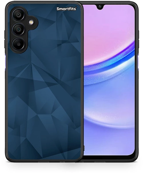 Geometric Blue Abstract - Samsung Galaxy A15 4G θήκη
