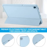 Techsuit - Flex Trifold (with Pencil Holder) - Samsung Galaxy Tab S6 Lite (2020/2022/2024) - Sky Blue