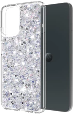 Techsuit - Sparkly Glitter - Motorola Moto G14 - White