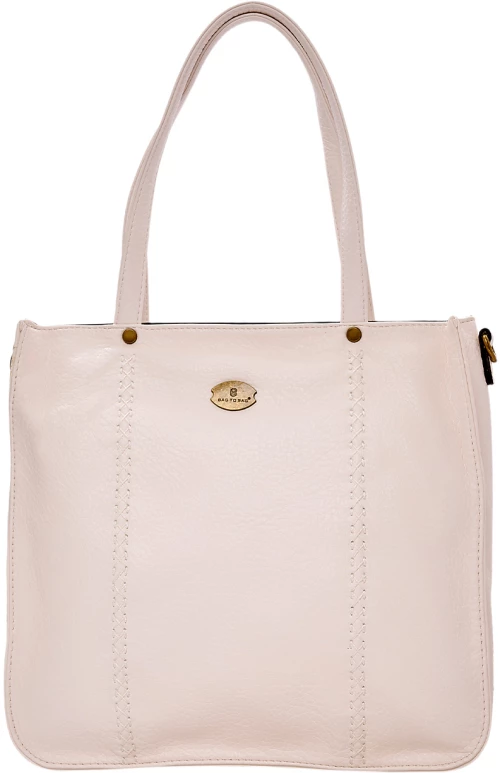 Τσάντα ώμου W-6189 - Ασπρο Bag to Bag