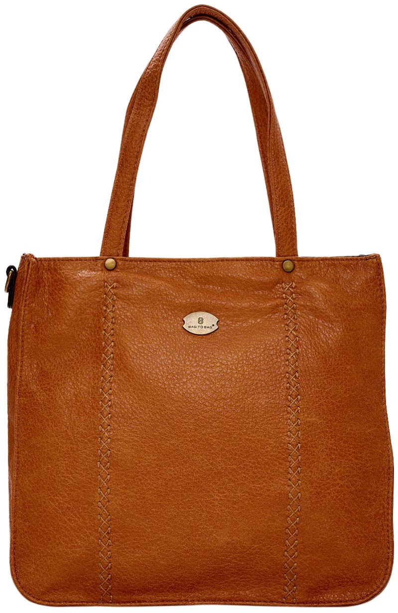 Τσάντα ώμου W-6189 - Κάμελ Bag to Bag