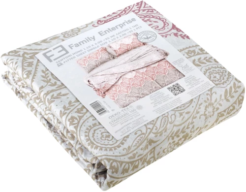 Σεντόνι μονό με λάστιχο Βαμβακερό 100% 110x200+35 εμπριμέ 007433011Σ2