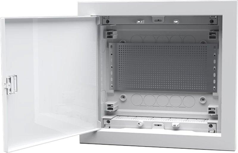 FLUSH MOUNTING ENCLOSURE FOR IT EQUIPMENT - 1 ROW, WHITE DOOR IP30 IN63A 317x346x87,5mm