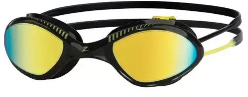 Zoggs Tiger Titanium - Μαύρο-Κίτρινο-Mirrored Lime