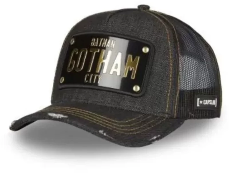 CAPSLAB JOCKEY ΚΑΠΕΛΑ DC COMIC TRUCKER CL/DC6/1/CAS/BATP1 - Μαύρο