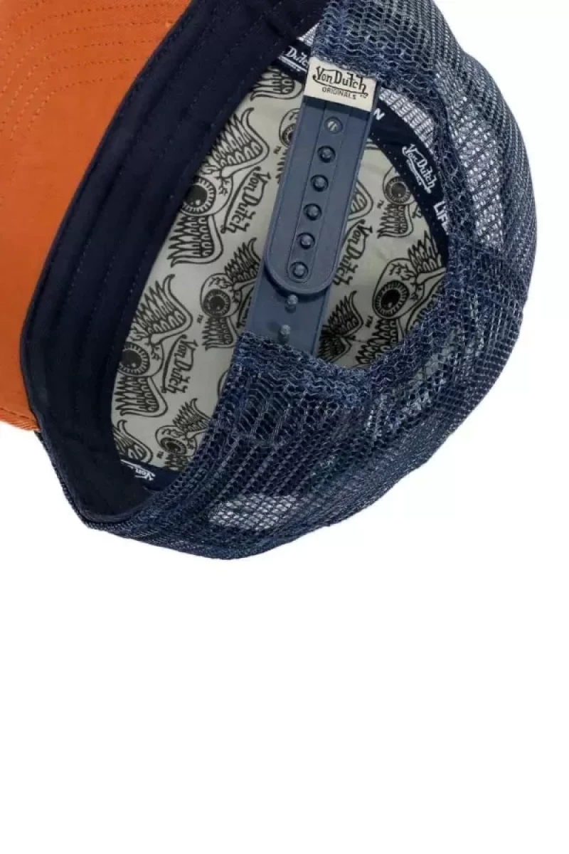 VON DUTCH Καπέλα TRUCKER BOSTON - ORANGE